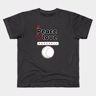 PLB bats on ball Kids T-Shirt